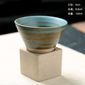Axyaa Rough Pottery Teacup - Retro Cone Ceramic Coffee Cup - Home Art Decor Mug