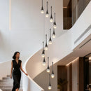Axyaa Nordic Chandeliers Dining Room Pendant Ceiling Lights Fixture