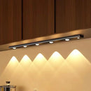 Axyaa Motion Sensor LED Closet Light USB Rechargeable Ultra-thin Kitchen Wardrobe Fixtures