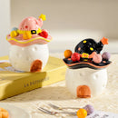 Axyaa Stainless Steel Fruit Fork Set - Dessert Cake Stick Tableware