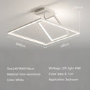 Axyaa Modern Minimalist LED Ceiling Chandelier for Home Decor Lighting