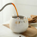 Axyaa Cute Cat Ceramic Mug 380ml - Milk Coffee Water Cup