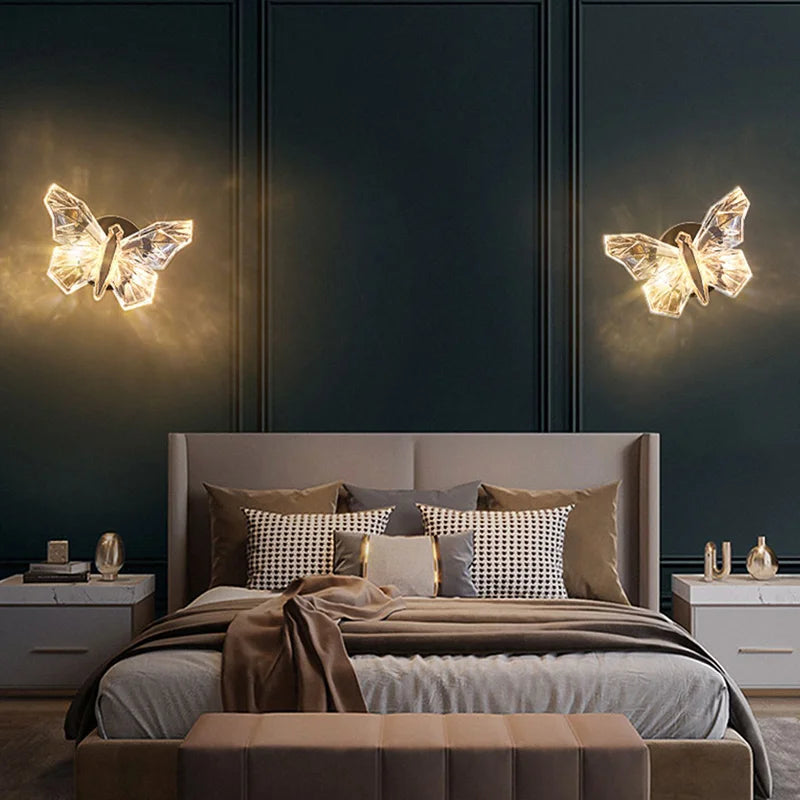 Axya Butterfly LED Wall Sconce for Indoor Lighting & Home Decor