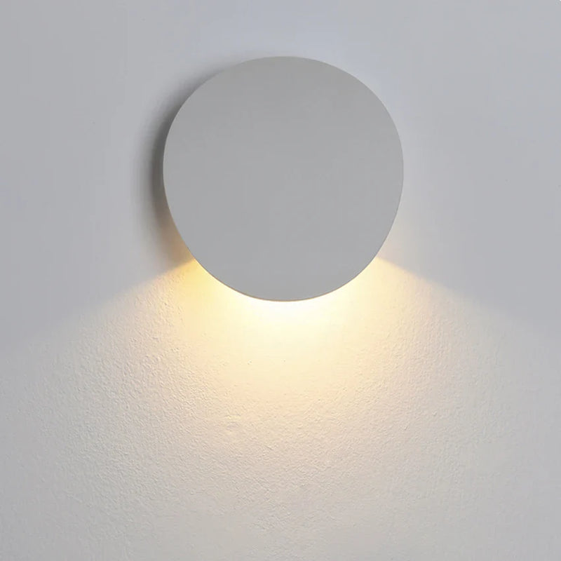 Axyaa Modern LED Wall Lights, Waterproof Indoor Outdoor Down Lamp, Aluminum AC90-260V