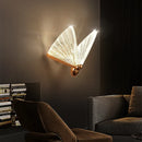 Axyaa Butterfly Wall Lamp: Nordic LED Indoor Modern Light for Bedroom and Living Room