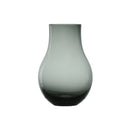 Grey Gourd Glass Vase for Pieris Japonica Home Decor by Axyaa