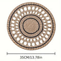 Axyaa Rattan Grass Weaving Wall Plate for Stylish Home Decor
