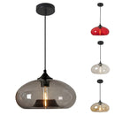Axya Nordic Glass Chandelier: Modern Pendant Light for Home Decor