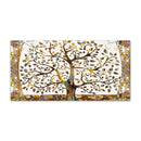 Axyaa Tree of Life Klimt Canvas Wall Art Print for Modern Scandinavian Decor
