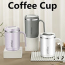 Axyaa Grey Creative Coffee Cup Large Capacity Portable Drinking Mug