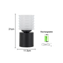 Axyaa Cordless Magnetic Desk Lamp, Three-Level Dimmable LED Table Lamp, Rechargeable & Portable