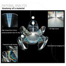 Axyaa Modern Nordic LED Acrylic Chandelier for Bedroom Dining Hotel E27 Hanglamp