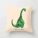 Axyaa Cartoon Animal Pillowcase: Office Car Seat Decor, Sofa Bedroom Cute Pillowcase