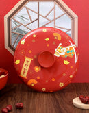 Axyaa Fruit Box Candy Melon Seed Plate Snack Storage Divider