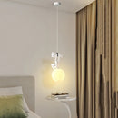 Axyaa Bear Lamp: Resin Bear Nursery Room Hanging Light for Kids Bedroom