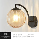 Axyaa Glass Wall Lamp - Nordic Minimalist LED Sconce for Living, Bedroom, Kitchen