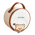 Axyaa Capybara Mini Lunch Bag: Insulated Picnic Cooler, Cute & Waterproof