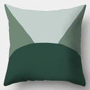 Axyaa Green Plaid Avocado Pillowcase Square Sofa Cushion Cover