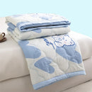 Axyaa Summer Cool Quilt - Breathable Washed Cotton, Skin-Friendly & Print Design