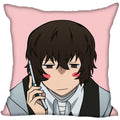 Axyaa Dazai Bungou Stray Dogs Pillow Case 40X40, 45X45cm