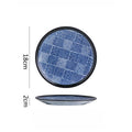 Axyaa Retro Ceramic Steak & Sushi Plate for Molecular Cuisine Tableware