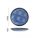 Axyaa Retro Ceramic Steak & Sushi Plate for Molecular Cuisine Tableware