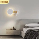 Axyaa Rotatable LED Wall Light with Switch for Bedroom and Corridor