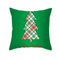 Axyaa Christmas Tree Print Pillow Case - 45x45cm