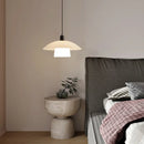 Axya Modern Nordic Glass Chandelier in Milk White for Living Room & Bedroom