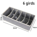 Axyaa Drawer Organizer Box for Underwear Socks Bra Pants Scarf Tie Storage