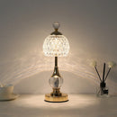 Axya Butterfly LED Desk Lamp: Elegant Crystal Touch Night Light