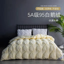 Axyaa Cotton Duvet + Goose Down Fill | Spring/Autumn | Double Size