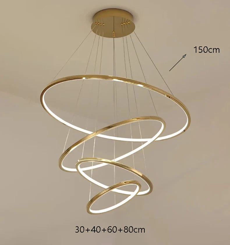 Axyaa Nordic Pendant Chandelier for Dining & Living Room Decor