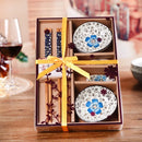 Axyaa Ceramic Sushi Plate Set of 6
