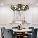 Axyaa Modern Chandeliers: Elegant Home Decor Pendant Lamp for Living, Bedroom, Dining Room