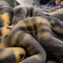 Axyaa Heavy Winter Fleece Plush Blanket: Silky Soft Korean Mink, 2 Ply Reversible Gray