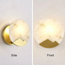 Marble Living Room Wall Lamp Copper Light by Axyaa