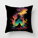 Axyaa Fashion Magic Bottle Pillowcase Square Cushion Cover for Decorating Car Sofa