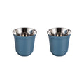 Axyaa Double Wall Espresso Tumbler Glasses Set