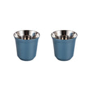 Axyaa Double Wall Espresso Tumbler Glasses Set
