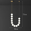 Axyaa Modern LED Pendant Light Chandeliers for Living and Dining Room