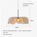 Axyaa Flower Chandelier Pendant Lamp with E27 Bulb for Living Room & Dining Area