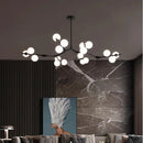 Axyaa Modern Indoor Pendant Lights LED Chandeliers for Living Room