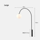 Axyaa Fishing Glass Wall Lamp, Minimalist Design for Dining & Living Room Décor