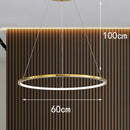 Axyaa Modern Pendant Chandelier LED Ceiling Light for Indoor Dining Room