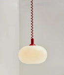 Axya Glass Chandelier: Simple Modern Color Pendant Lights for Home Decor
