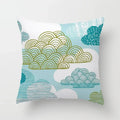Bohemian Geometric Pattern Printed Pillowcase - Axyaa Brand