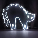 Axyaa Cat LED Neon Sign for Wall Decor and Party, Halloween Gift
