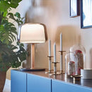 Axyaa Glass Bedside Lamp: Modern Nordic Design for Bedroom, Living Room, Study & Home Office