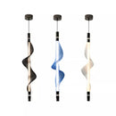 Axyaa Nordic Vertical Pendant Light - PVC Tube Ceiling Kitchen Island Lamp